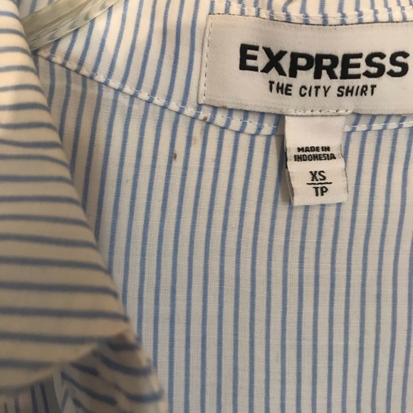 Flower Shoulder Button Down - Picture 6 of 6